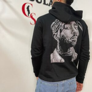 Buzo Cápsula (L) - Edición limitada - Negro Algodón Estampado